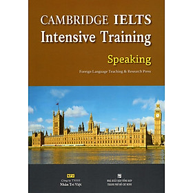 Nơi bán Cambridge IELTS Intensive Training Speaking (Kèm CD) - Giá Từ -1đ