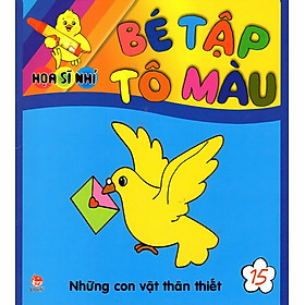 Họa Sỹ Nhí Bé Tập Tô Màu: Những Con Vật Thân Thiết