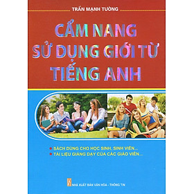 Download sách Cẩm Nang Sử Dụng Giới Từ Tiếng Anh