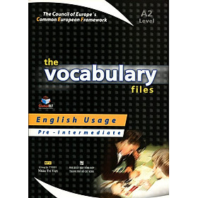 Download sách The Vocabulary Files A2 Pre - Intermediate (Không CD)