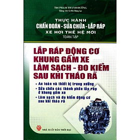 Download sách Lắp Ráp Động Cơ Khung Cầm Xe Làm Sạch - Đo Kiểm Sau Khi Tháo Rã