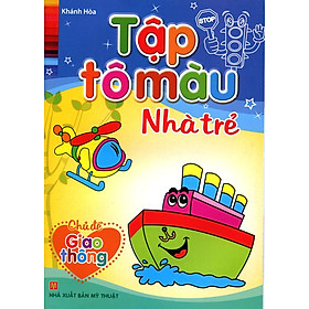 Download sách Tập Tô Màu Nhà Trẻ - Chủ Đề Giao Thông