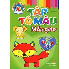 Tập Tô Màu Mẫu Giáo - Chủ Đề Động Vật