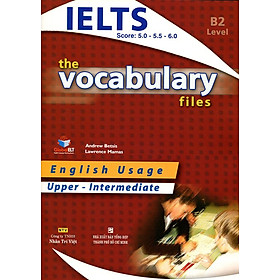 [Download Sách] The Vocabulary Files B2 Upper - Intermediate (Không CD)