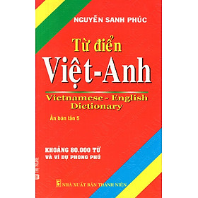 Từ Điển Việt - Anh (Khoảng 80.000 Từ) - Sách Bỏ Túi