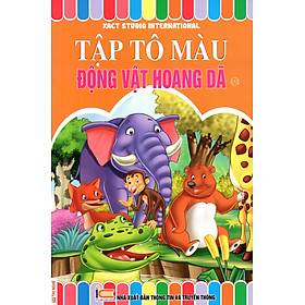 Download sách Tập Tô Màu - Tập 152: Động Vật Hoang Dã