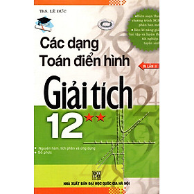 Các Dạng Toán Điển Hình Giải Tích Lớp 12 (Tập 2)