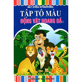 Download sách Tập Tô Màu - Tập 153: Động Vật Hoang Dã