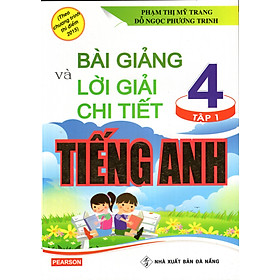 Nơi bán Bài Giảng & Lời Giải Chi Tiết Anh 4/1 - Giá Từ -1đ