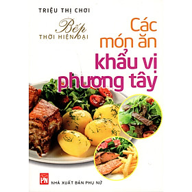 Các Món Ăn Khẩu Vị Phương Tây