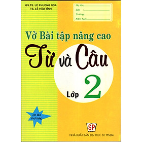 Download sách Vở Bài Tập Nâng Cao Từ Và Câu Lớp 2