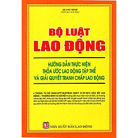 Download sách Bộ Luật Lao Động - Hướng Dẫn Thực Hiện Thỏa Ước Lao Động Tập Thể Và Giải Quyết Tranh Chấp Lao Động