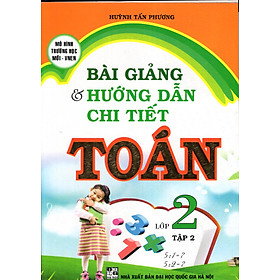 Nơi bán Bài Giảng & Hướng Dẫn Chi Tiết Toán 2/2 - Giá Từ -1đ