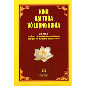 Nơi bán Kinh Đại Thừa Vô Lượng Nghĩa - Giá Từ -1đ