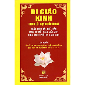Di Giáo Kinh (Kinh Lời Dạy Cuối Cùng)