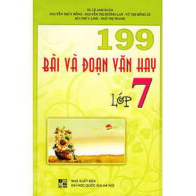 Download sách 199 Bài Và Đoạn Văn Hay Lớp 7