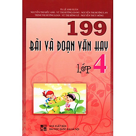 Download sách 199 Bài Và Đoạn Văn Hay Lớp 4