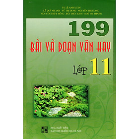 Download sách 199 Bài Và Đoạn Văn Hay Lớp 11