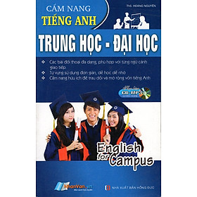 Cẩm nang tiếng anh trung học - đại học - kèm cd