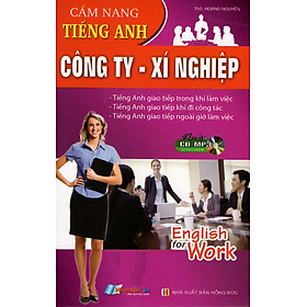 Hình ảnh Cẩm Nang Tiếng Anh Công Ty - Xí Nghiệp (Sách Bỏ Túi) - Kèm CD