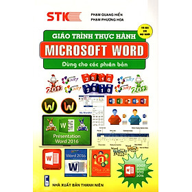 Download sách Giáo Trình Thực Hành Microsoft Word Dùng Cho Các Phiên Bản