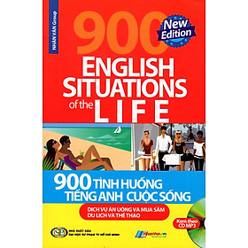 Nơi bán 900 Tình Huống Tiếng Anh Cuộc Sống (Kèm Theo CD) - Giá Từ -1đ