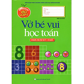 Download sách Bé Chuẩn Bị Vào Lớp Một - Vở Bé Vui Học Toán