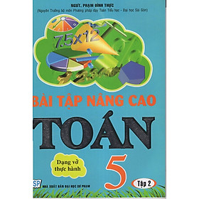 Bài Tập Nâng Cao Toán 5 - Tập 2 (Dạng Vở Thực Hành)