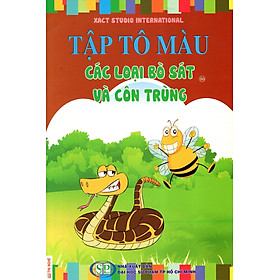 Tập Tô Màu - Tập 86: Các Loại Bò Sát Và Côn Trùng