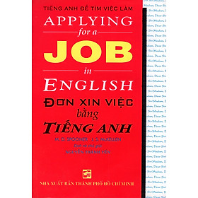 Nơi bán Đơn Xin Việc Bằng Tiếng Anh - Giá Từ -1đ