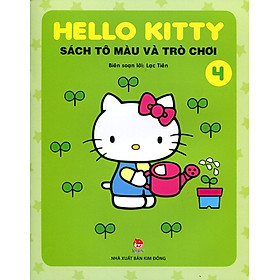 Download sách Hello Kitty - Sách Tô Màu Và Trò Chơi (Tập 4)