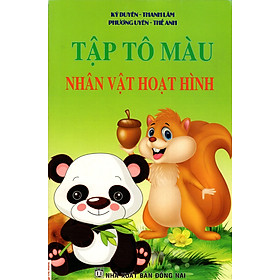 Download sách Tập Tô Màu: Nhân Vật Hoạt Hình