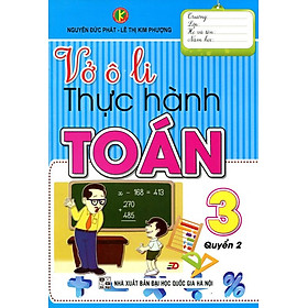 Vở Ô Li Thực Hành Toán Lớp 3 (Quyển 2)