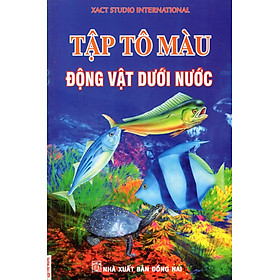 Tập Tô Màu: Động Vật Dưới Nước