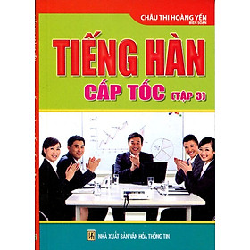 Ảnh bìa Tiếng Hàn Cấp Tốc (Tập 3) - Sách Bỏ Túi - Tái Bản