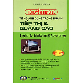 Nơi bán Tiếng Anh Chuyên Đề - Tiếng Anh Trong Ngành Tiếp Thị & Quảng Cáo (Kèm CD) - Giá Từ -1đ