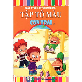 Download sách Tập Tô Màu: Con Trai (74)