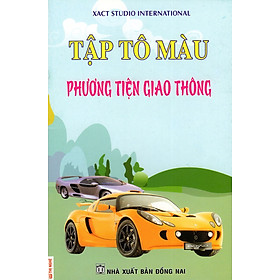 Download sách Tập Tô Màu: Phương Tiện Giao Thông