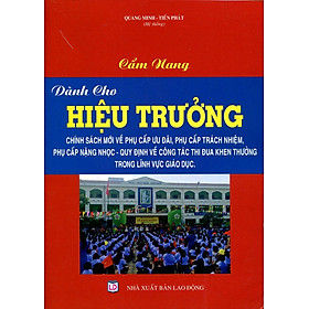 Nơi bán Cẩm Nang Dành Cho Hiệu Trưởng - Giá Từ -1đ