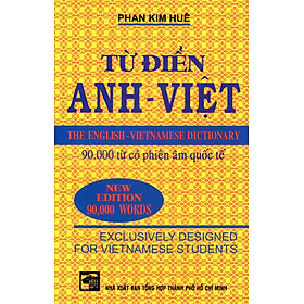 Từ Điển Anh - Việt (90.000 Từ) - Sách Bỏ Túi