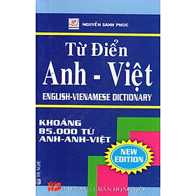 Từ Điển Anh - Việt (Khoảng 85.000 Từ) - Sách Bỏ Túi