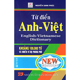 Từ Điển Anh - Việt (Khoảng 100.000 Từ) - Sách Bỏ Túi