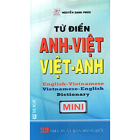 Từ Điển Anh - Việt, Việt - Anh - Sách Bỏ Túi