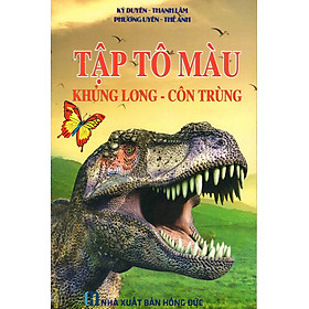 Download sách Tập Tô Màu: Khủng Long - Côn Trùng