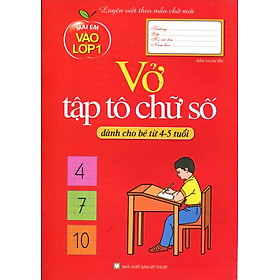 Download sách Mai Em Vào Lớp 1 - Vở Tập Tô Chữ Số