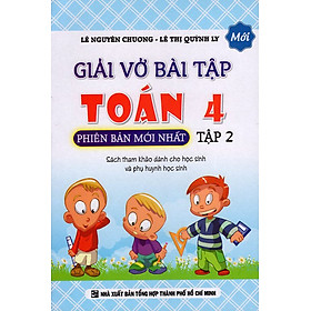 Download sách Giải Vở Bài Tập Toán Lớp 4 (Tập 2) 