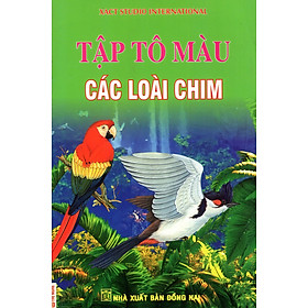 Download sách Tập Tô Màu: Các Loài Chim