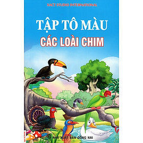 Download sách Tập Tô Màu: Các Loài Chim