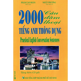 Nơi bán 2000 Câu Đàm Thoại Tiếng Anh Thông Dụng (Kèm CD) - Giá Từ -1đ