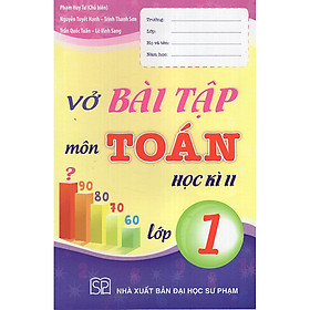 Vở Bài Tập Môn Toán Học Kì 2 (Lớp 1)